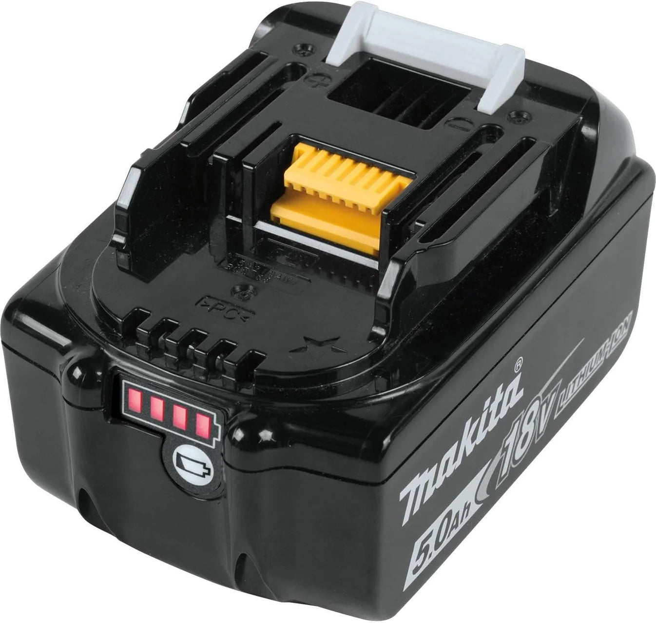Makita 18V Power Kit – Includes 5.0Ah Battery, Rapid Charger, Type 3 Case, and Custom Inlay