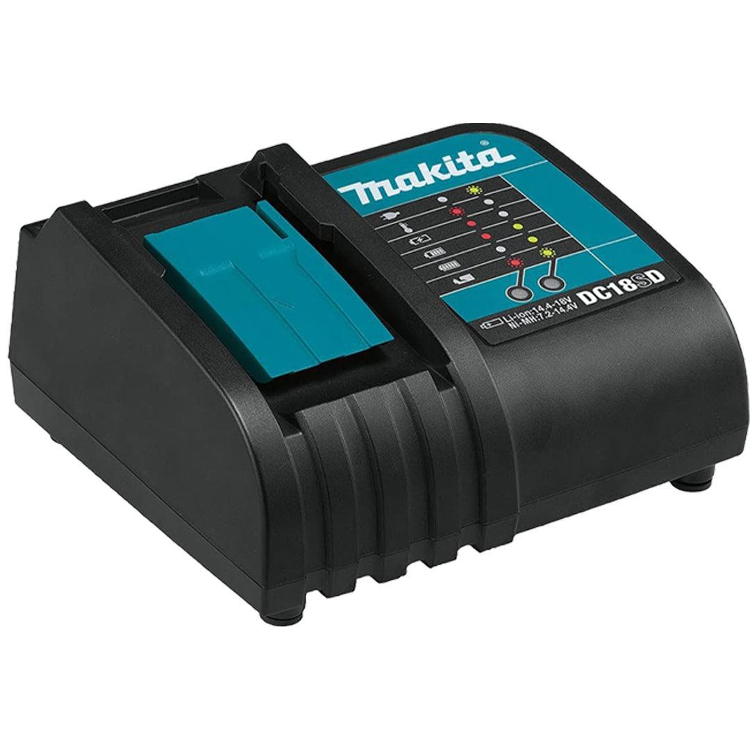 Makita DTD153RTJ 18V LXT Brushless Impact Driver Set – Includes 2 x 5.0Ah Batteries, Charger, and MAKPAC Case