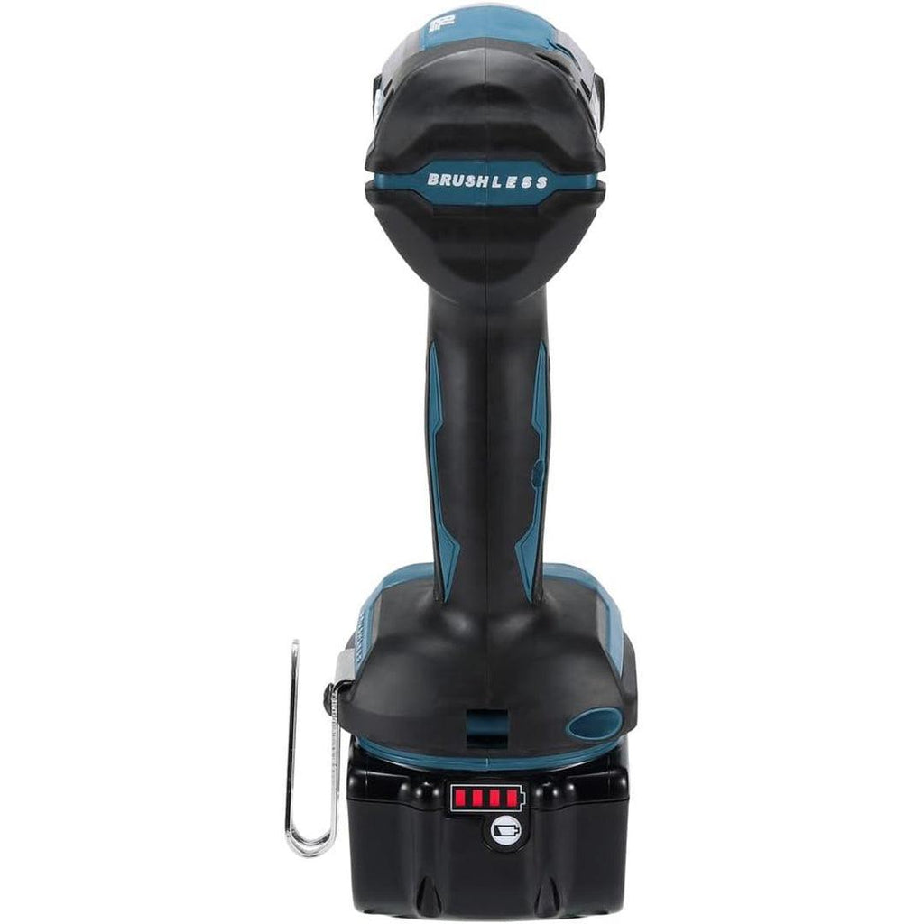 Makita DTD153RTJ 18V LXT Brushless Impact Driver Set – Includes 2 x 5.0Ah Batteries, Charger, and MAKPAC Case
