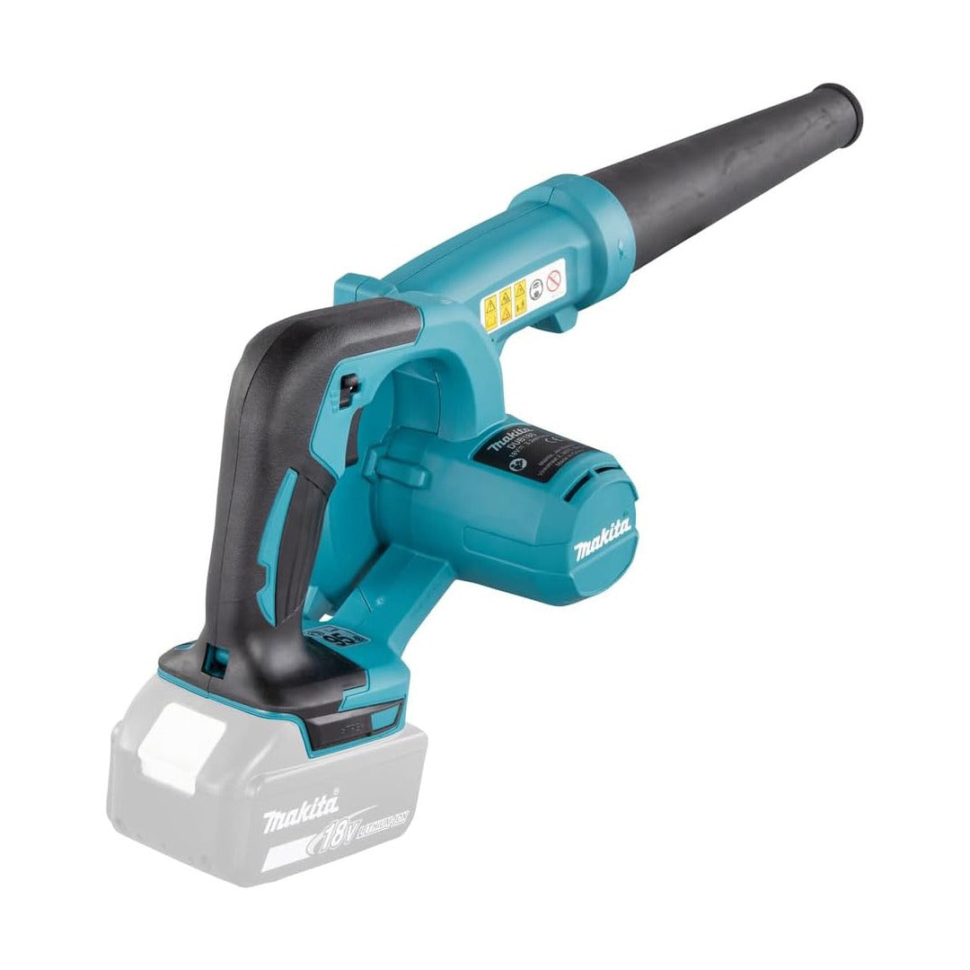 Makita DUB185 18V LXT Cordless Blower – Includes Dust Collection Bag & 2 x 5.0Ah Battery Packs